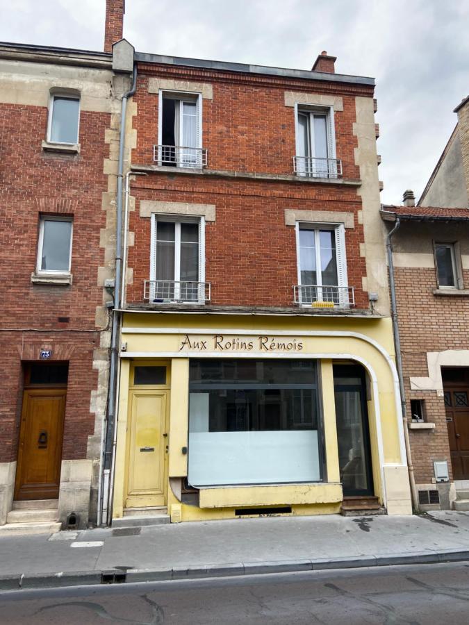 Les Rotins - Logements Climatises - Cathedrale A 2 Pas Reims Eksteriør billede